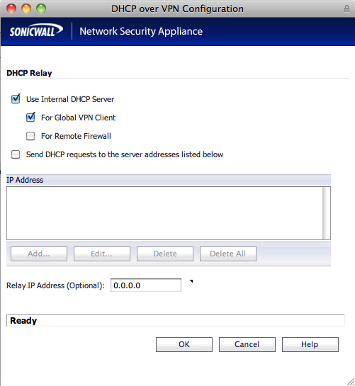 dhcp over vpn